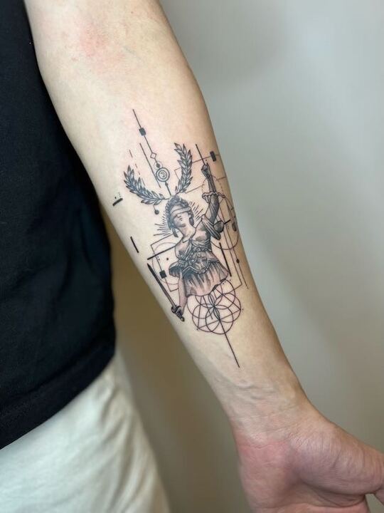 Geometric bird