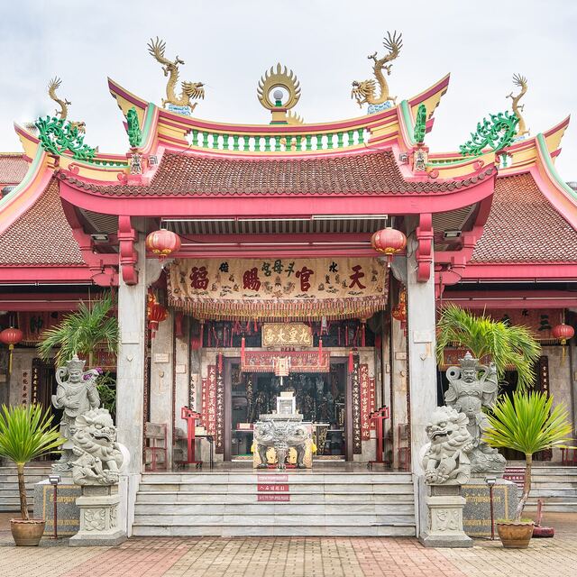 Front of Jui Tui Shrine, Phuket Old Town