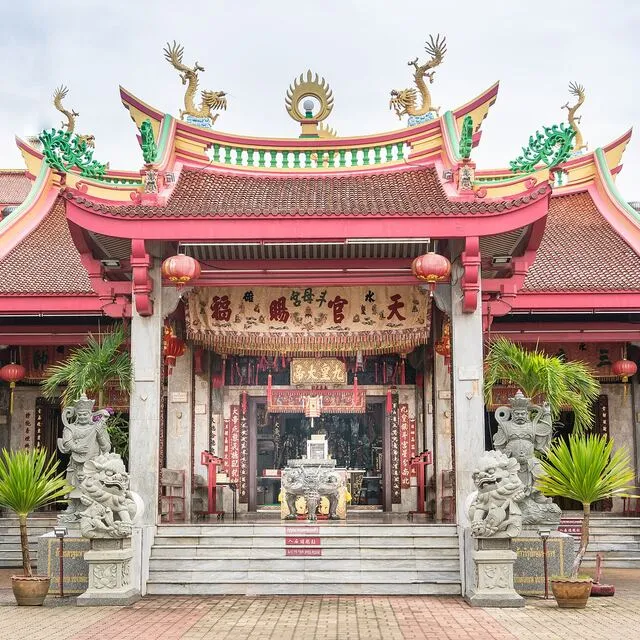 Front of Jui Tui Shrine, Phuket Old Town